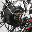 Nakto Folding Fat Tire Electric bike Folding OX 20" - electricridesonly