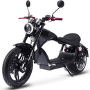 MotoTec Raven 60v 30ah 2500w Lithium Electric Scooter Black - electricridesonly