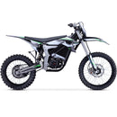 MotoTec Venom 72v 12000w Electric Dirt Bike White - electricridesonly