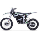 MotoTec Venom 72v 12000w Electric Dirt Bike White - electricridesonly