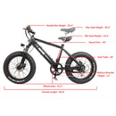 Nakto Discovery Fat Tire Electric Bike - electricridesonly