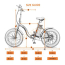 Ecotric Dolphin Portable Folding Fat Bike - Electricridesonly.com