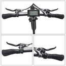 Ecotric 48V Gold Portable and Folding Fat eBike with LCD display - Electricridesonly.com