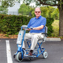Easy Travel Elite Lightweight Folding Mobility Scooter - Electricridesonly.com