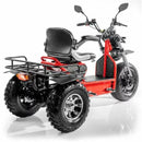 Boomerbeast 2D Heavy Duty AWD 3 Wheel Scooter - Electricridesonly.com