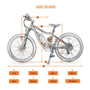 Ecotric Tornado Full Suspension MTB Electric Bike - Electricridesonly.com