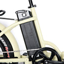 Eunorau 48V 500W 20" E-Fat-Step Through Fat Tire Commuter Electric Bike - electricridesonly