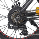 Ecotric 48V Gold Portable and Folding Fat eBike with LCD display - Electricridesonly.com