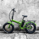 Eunorau 48V 500W 20'' E-FAT-MN Foldable Fat Tire Commuter Electric Bike - electricridesonly