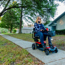 Jazzy Zero Turn Travel Scooter - Electricridesonly.com