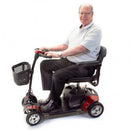 Go-Go Elite Traveller Plus 4 Wheel Travel Mobility Scooter - Electricridesonly.com
