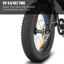 ANCHEER 500W Fat Tire Electric Mountain Bike - Electricridesonly.com