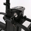 Ecotric 48V Gold Portable and Folding Fat eBike with LCD display - Electricridesonly.com