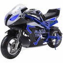 MotoTec 36V 500W Electric Pocket Bike GT - Electricridesonly.com