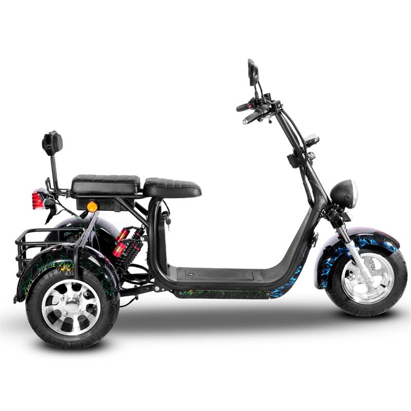 SoverSky T7.1 Electric Golf Cart Trike - electricridesonly