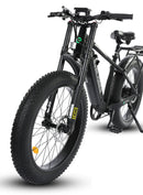 Ecotric Explorer 26 inches 48V Fat Tire Electric Bike with Rear Rack - electricridesonly