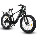 Ecotric Explorer 26 inches 48V Fat Tire Electric Bike with Rear Rack - electricridesonly