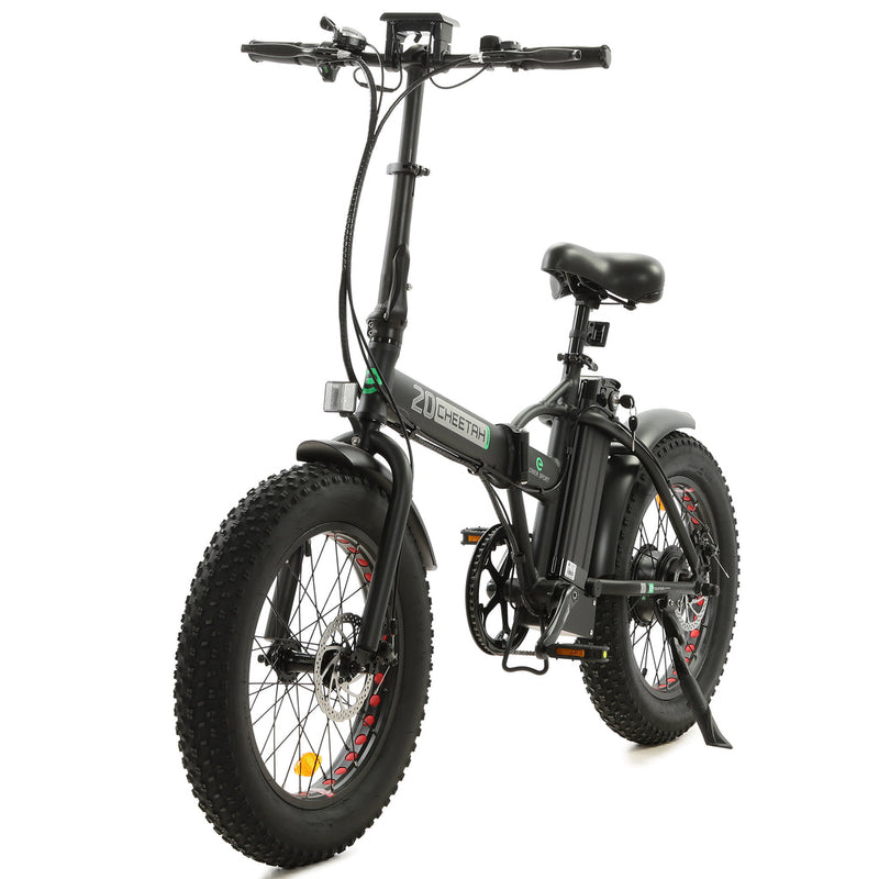 Ecotric 48V Fat Tire Portable and Folding Electric Bike with LCD Display - electricridesonly
