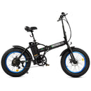 UL Certified-Ecotric 36V Fat Tire Portable and Folding Electric Bike - electricridesonly