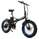 UL Certified-Ecotric 36V Fat Tire Portable and Folding Electric Bike - electricridesonly