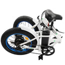 UL Certified-Ecotric 36V Fat Tire Portable and Folding Electric Bike - electricridesonly