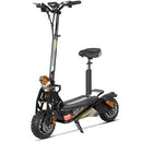 MotoTec Ares 48v 1600w Electric Scooter Black - electricridesonly