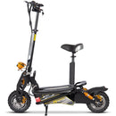 MotoTec Ares 48v 1600w Electric Scooter Black - electricridesonly