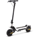 MotoTec Fury 48v 1000w Lithium Electric Scooter Silver - electricridesonly