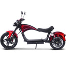 MotoTec Raven 60v 30ah 2500w Lithium Electric Scooter Black - electricridesonly