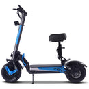MotoTec Switchblade 60v 4000w Lithium Electric Scooter Blue - electricridesonly