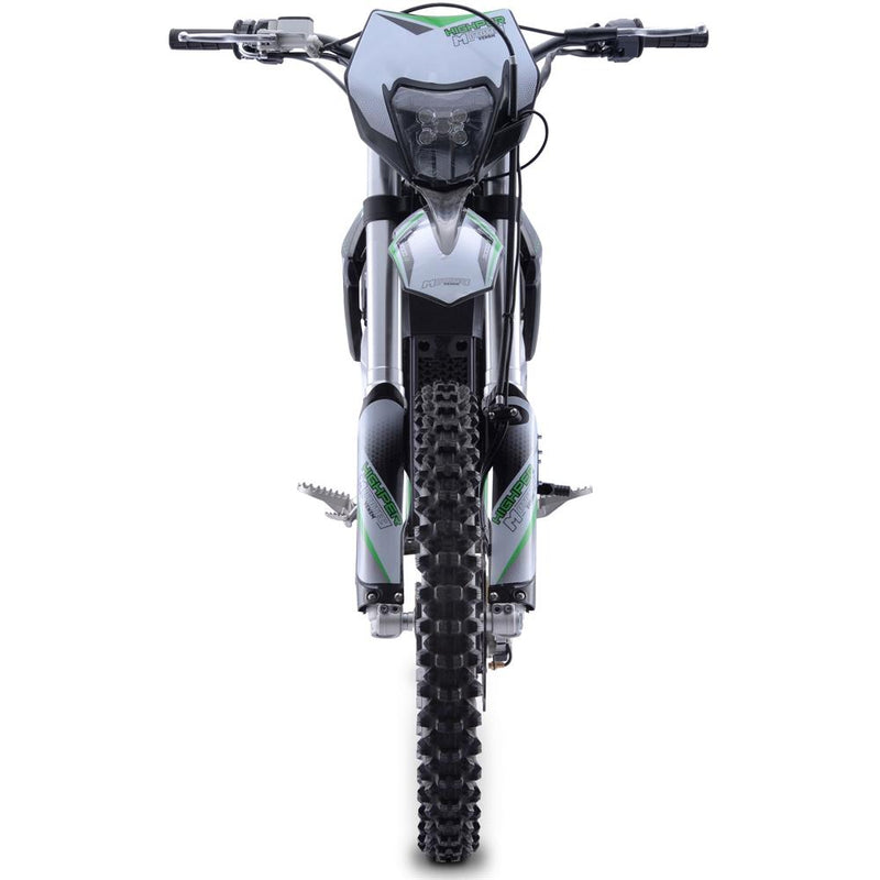 MotoTec Venom 72v 12000w Electric Dirt Bike White - electricridesonly