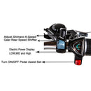 Nakto Camel Step-Thru 26'' Women City Electric Bike Black - electricridesonly