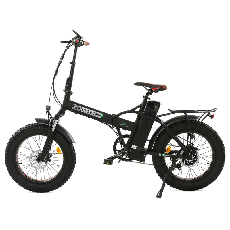Ecotric 48V Fat Tire Portable and Folding Electric Bike with color LCD display - electricridesonly