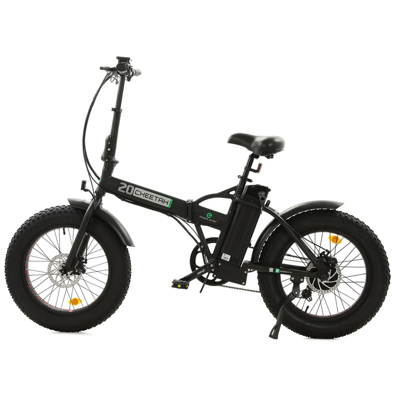 Ecotric 48V Fat Tire Portable and Folding Electric Bike with LCD Display - electricridesonly