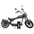 4000w-45MPH SoverSky MH3 Lithium Chopper Scooter Electric Motorcycle - electricridesonly