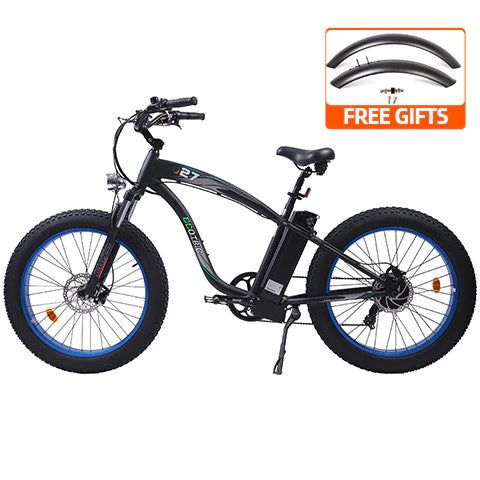 UL Certified-Ecotric Hammer Electric Fat Tire Beach Snow Bike - electricridesonly