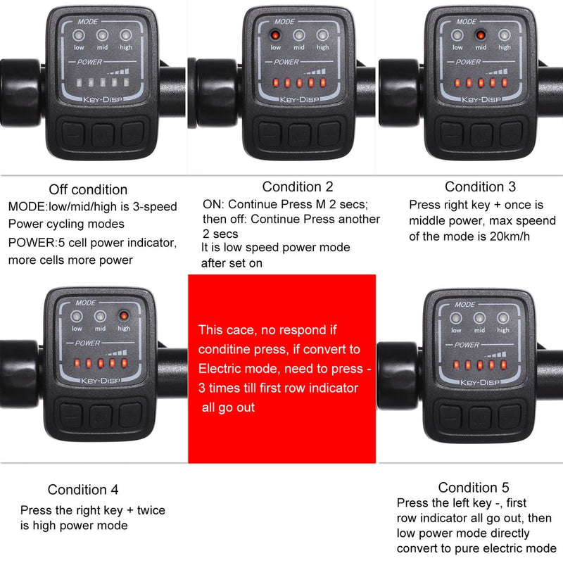 Ancheer 20 inch wheel folding city commuter electric bike Clearance