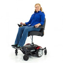 Vision Sport Mid-Wheel Drive Power Wheelchair With Elevating Seat - Electricridesonly.com