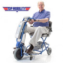 Easy Travel Elite Lightweight Folding Mobility Scooter - Electricridesonly.com