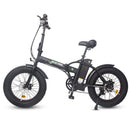 Ecotric 48V Gold Portable and Folding Fat eBike with LCD display - Electricridesonly.com