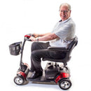 Go-Go Elite Traveller Plus 4 Wheel Travel Mobility Scooter - Electricridesonly.com