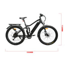 Eunorau 36V 350W UHVO Adventure Electric Bike - electricridesonly