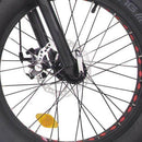 Ecotric 48V Gold Portable and Folding Fat eBike with LCD display - Electricridesonly.com