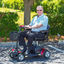 Go-Go Elite Traveller Plus 4 Wheel Travel Mobility Scooter - Electricridesonly.com