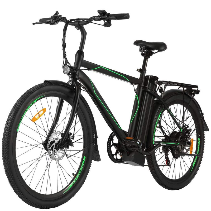 ANCHEER 26 Inch Wheel 250W Electric City Bike with Removable 36V Battery - Electricridesonly.com