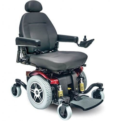 Jazzy 614 HD Heavy Duty Power Wheelchair - Electricridesonly.com