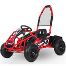 MotoTec Mud Monster Kids Electric 48v 1000w Go Kart Full Suspension - Electricridesonly.com