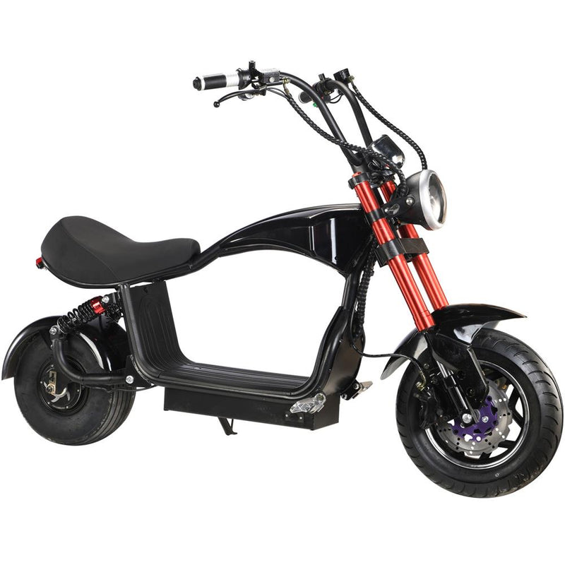 MotoTec Mini Lowboy 48v 800w Electric Scooter - Electricridesonly.com