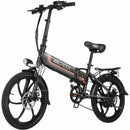 ANCHEER 20 Inch Wheel 350W Commuter Electric Mountain Bike with Removable 48V 10.4Ah Battery - Electricridesonly.com