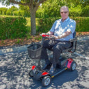 Go-Go Elite Traveller Plus 4 Wheel Travel Mobility Scooter - Electricridesonly.com